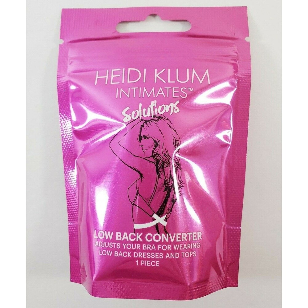 Heidi Klum Intimates Low Back Converter 1 Piece Adjust Your Bra 2 Hook